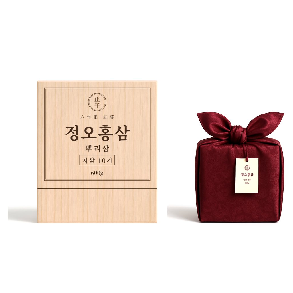 뿌리삼 지삼 10지 600g