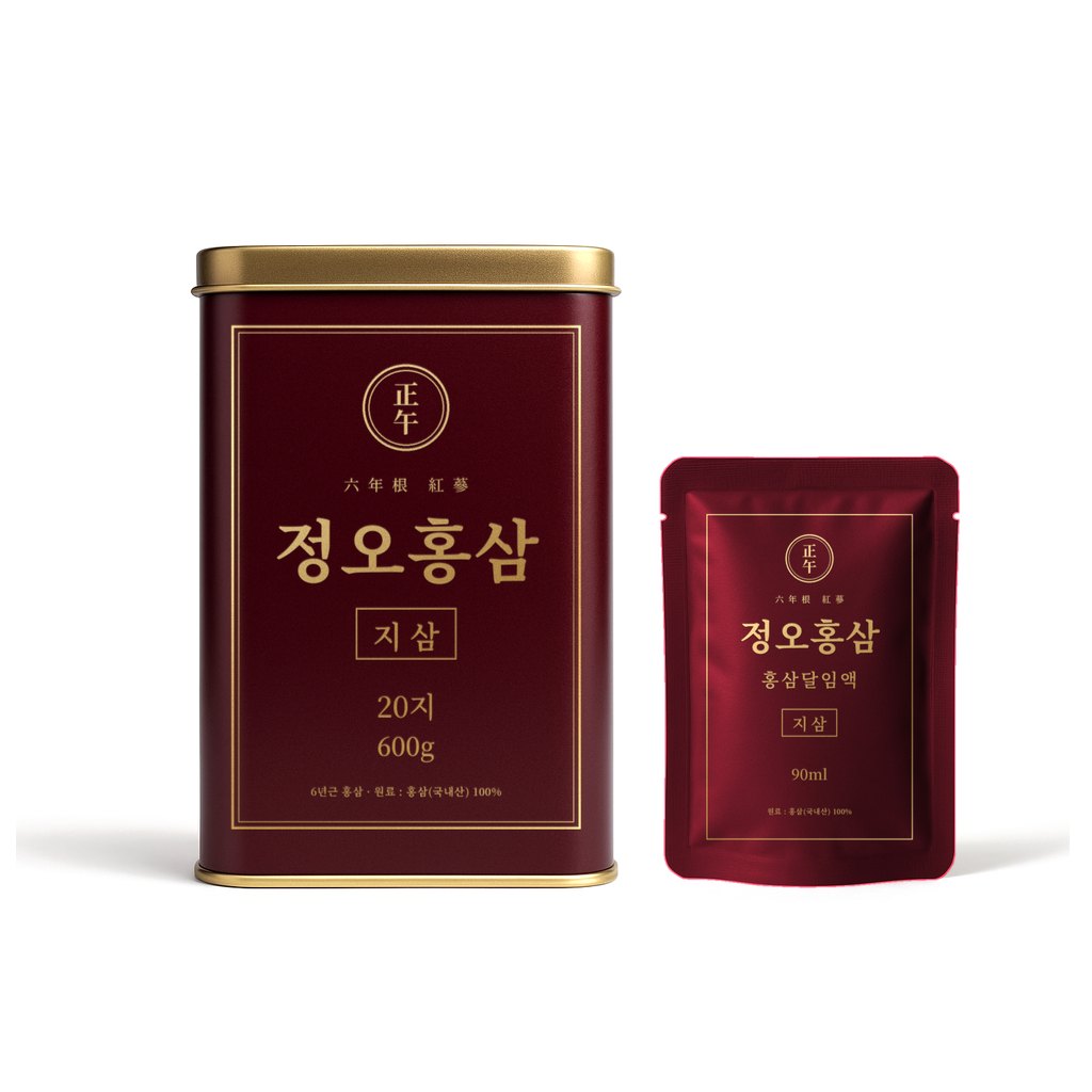 홍삼달임액 지삼 20지 600g