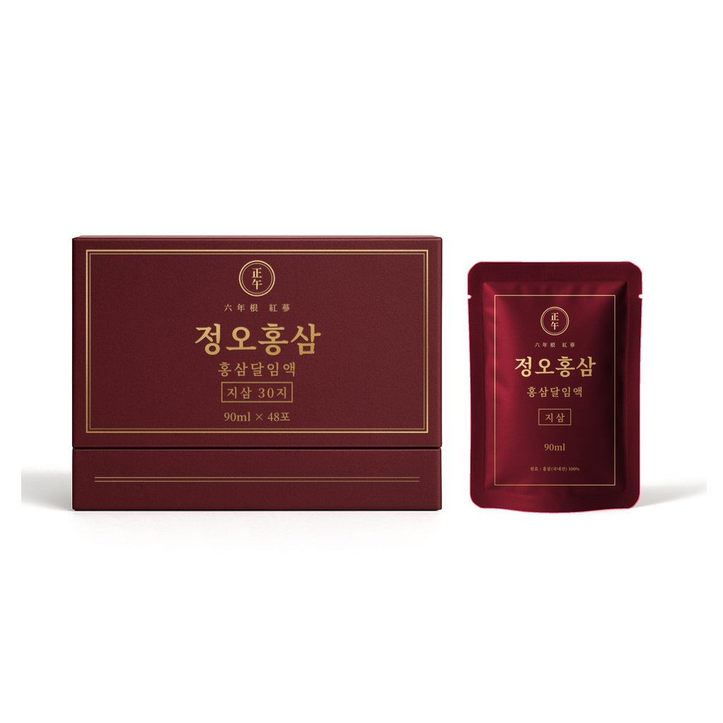 홍삼달임액 지삼 30지 90ml×48포