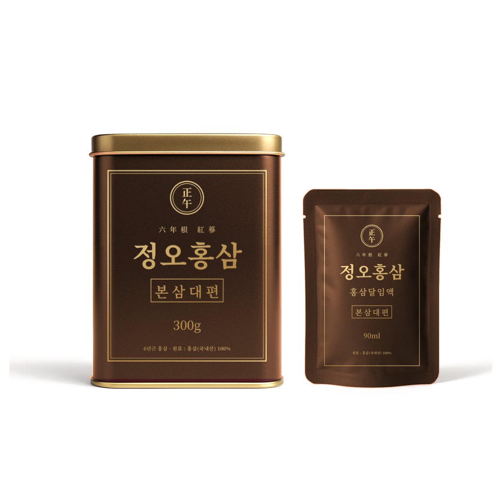 홍삼달임액 본삼대편 300g
