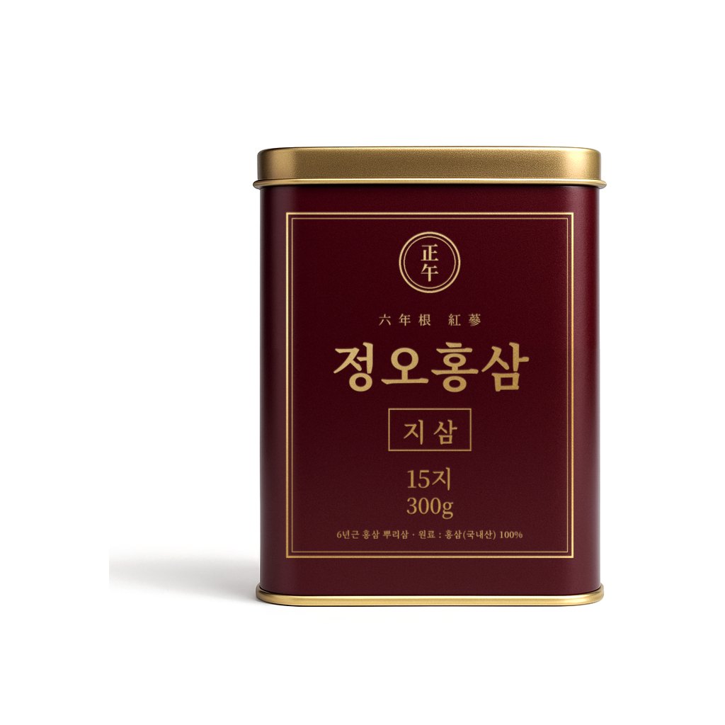 뿌리삼 지삼 15지 300g